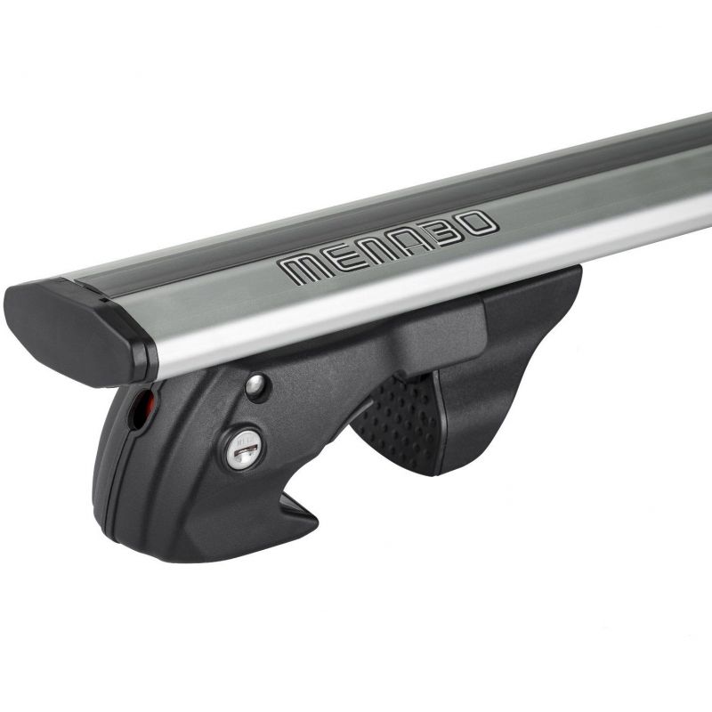 Příčníky na klasické podélníky Menabo Jackson 120cm - aluminium / uzamykatelné Peugeot 406 1995-2005 Combi klasické podélníky