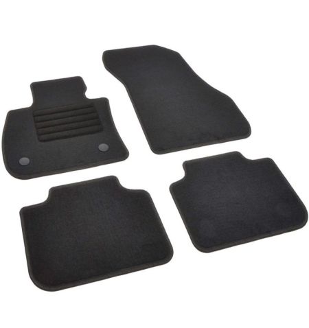 Autokoberce textilní přesné černé / černé obšití - BMW X1 (Typ U11) (2022-) Combi 5-sedadel | Filson Store