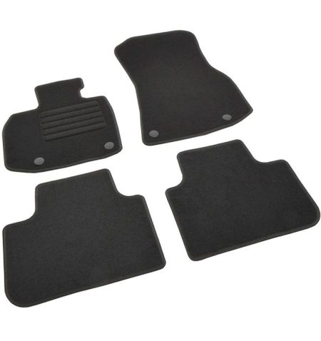 Autokoberce textilní přesné černé / černé obšití - BMW X3e (Typ G45) (2024-) 5-sedadel | Filson Store