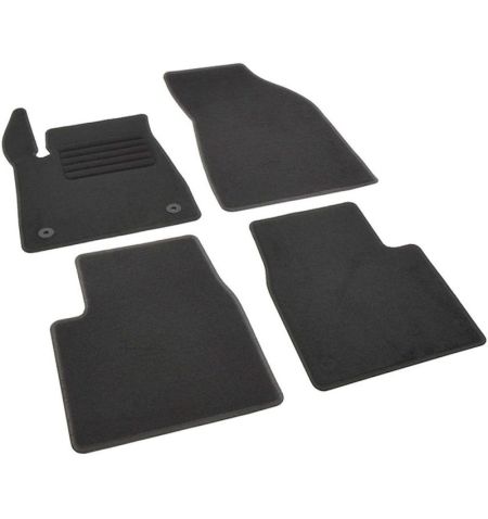 Autokoberce textilní přesné černé / černé obšití - Citroën C3 III (Typ SX/SY) Aircross (2024-) 5-sedadel | Filson Store