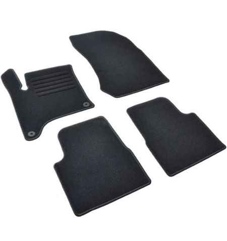 Autokoberce textilní přesné černé / černé obšití - Citroën C4 III (Typ C41) MHEV (2024-) 5-sedadel | Filson Store