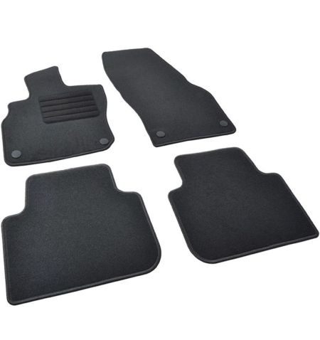 Autokoberce textilní přesné černé / černé obšití - Cupra Terramar (2024-) 5-sedadel | Filson Store