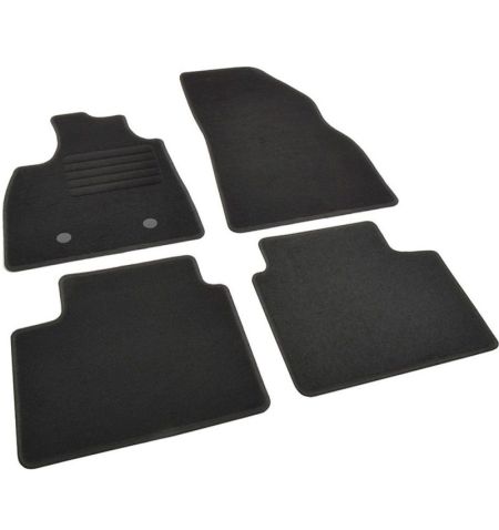 Autokoberce textilní přesné černé / černé obšití - Dacia Bigster LPG (2024-) 5-sedadel | Filson Store