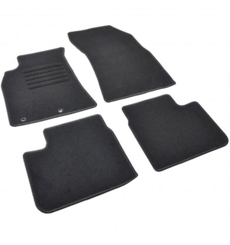 Autokoberce textilní přesné černé / černé obšití - Dongfeng Shine (2019-) 5-sedadel | Filson Store