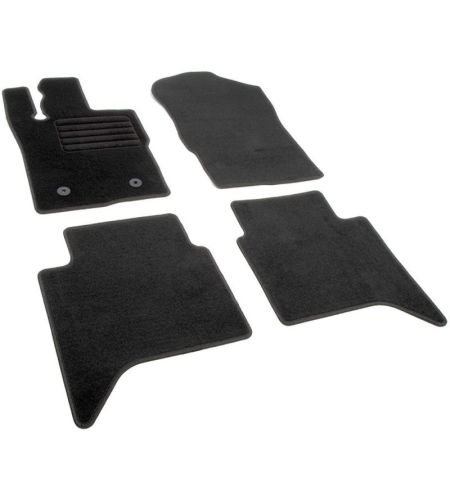 Autokoberce textilní přesné černé / černé obšití - Ford Ranger V (Typ T6.2) (2022-) 5-sedadel | Filson Store