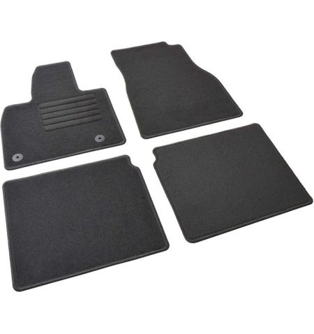 Autokoberce textilní přesné černé / černé obšití - Hongqi HS5 (2019-) 5-sedadel | Filson Store