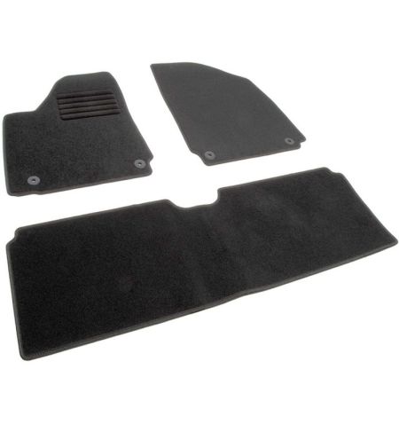 Autokoberce textilní přesné černé / černé obšití - Hyundai Ioniq 6 (2022-) 5-sedadel | Filson Store