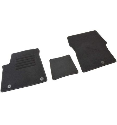 Autokoberce textilní přesné černé / černé obšití - Hyundai Staria (Typ US4) (2021-) 2-sedadla | Filson Store