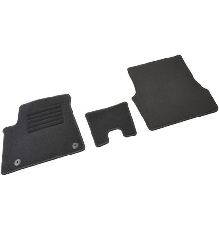 Autokoberce textilní přesné černé / černé obšití - Hyundai Staria (Typ US4) (2021-) 3-sedadla | Filson Store