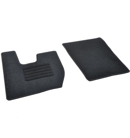 Autokoberce textilní přesné černé / černé obšití - Iveco S-Way (2024-) 2-sedadla | Filson Store