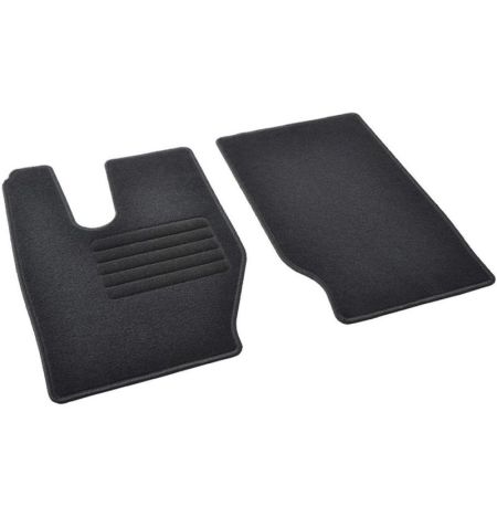 Autokoberce textilní přesné černé / černé obšití - Iveco X-Way (2022-) Combi 2-sedadla | Filson Store