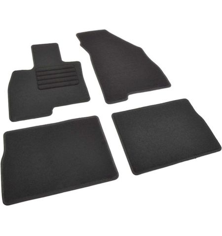 Autokoberce textilní přesné černé / černé obšití - Jaecoo J7 (2023-) Sedan 5-sedadel | Filson Store