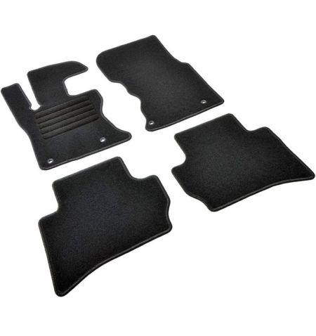 Autokoberce textilní přesné černé / černé obšití - Jaguar F-Pace (Typ X761) (2016-2021) 5-sedadel | Filson Store