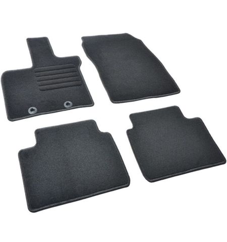 Autokoberce textilní přesné černé / černé obšití - Lexus LBX (2023-) 5-sedadel | Filson Store