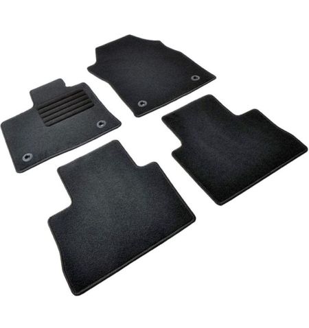 Autokoberce textilní přesné černé / černé obšití - Lexus NX II (Typ AZ20) (2022-) 5-sedadel | Filson Store