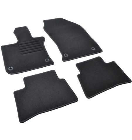 Autokoberce textilní přesné černé / černé obšití - Lexus UX (Typ ZA10) (2018-2021) 5-sedadel | Filson Store