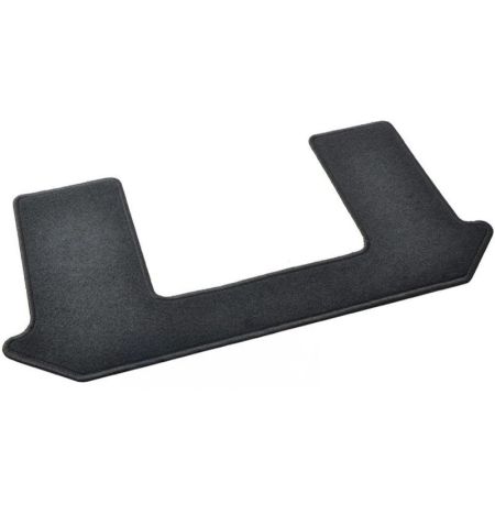 Autokoberce textilní přesné černé / černé obšití - Mazda CX-80 (2024-) třetí řada sedadel / s loketní opěrkou 6-sedadel | Fil...