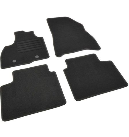 Autokoberce textilní přesné černé / černé obšití - Mercedes-Benz G-Klasse II (Typ W463) (2018-) 5-sedadel | Filson Store