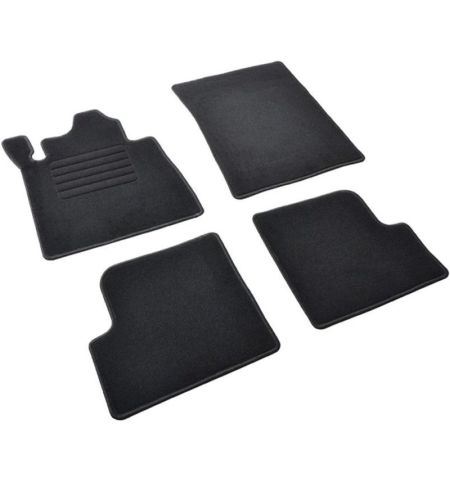 Autokoberce textilní přesné černé / černé obšití - Mercedes-Benz G-Klasse II (Typ W463) (2018-) 5-sedadel | Filson Store