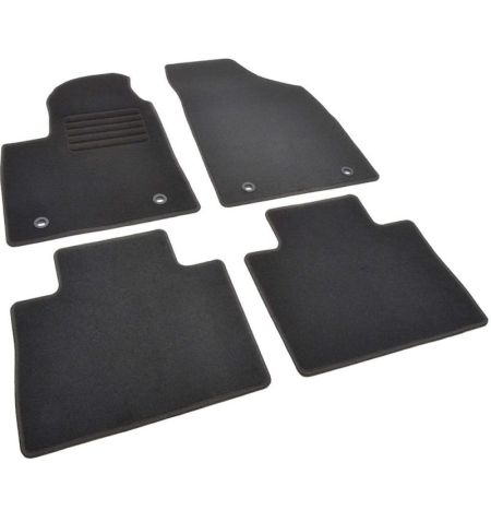 Autokoberce textilní přesné černé / černé obšití - MG EHS I (Typ AS23) (2018-) 5-sedadel | Filson Store