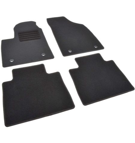 Autokoberce textilní přesné černé / černé obšití - MG HS I (Typ AS23) (2018-) 5-sedadel | Filson Store