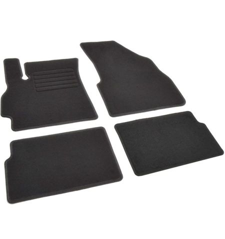 Autokoberce textilní přesné černé / černé obšití - Omoda C5 (2022-) 5-sedadel | Filson Store