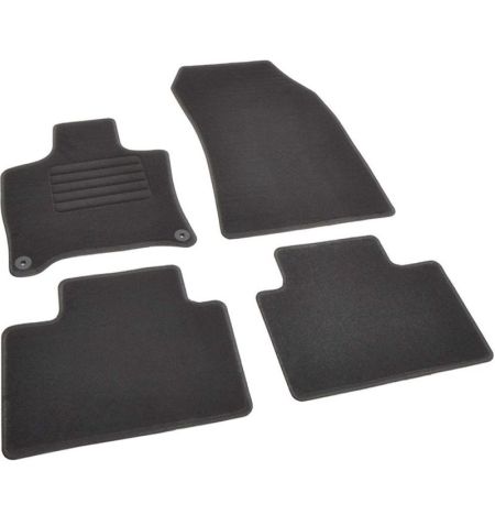 Autokoberce textilní přesné černé / černé obšití - Opel Astra L ST Hybrid (2024-) 5-sedadel | Filson Store