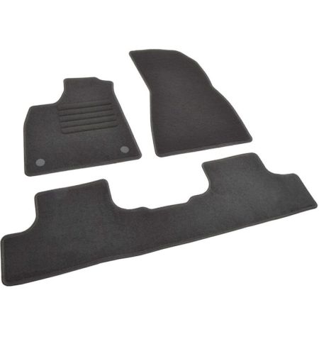 Autokoberce textilní přesné černé / černé obšití - Renault 5 E-Tech (2024-) 5-sedadel | Filson Store