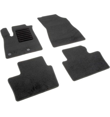 Autokoberce textilní přesné černé / černé obšití - Renault Austral (Typ HHN) (2022-) 5-sedadel | Filson Store