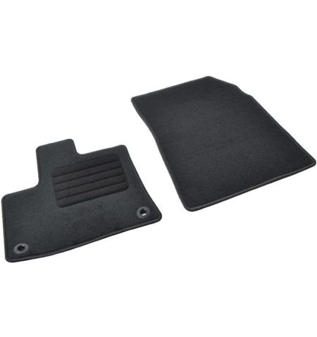 Autokoberce textilní přesné černé / černé obšití - Toyota ProAce City III (Typ K9) Electric (2018-) 2-sedadla | Filson Store