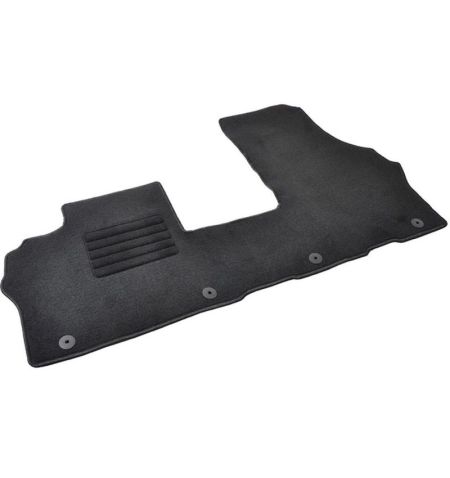 Autokoberce textilní přesné černé / černé obšití - Volkswagen ID.Buzz (2022-) 2-sedadla | Filson Store