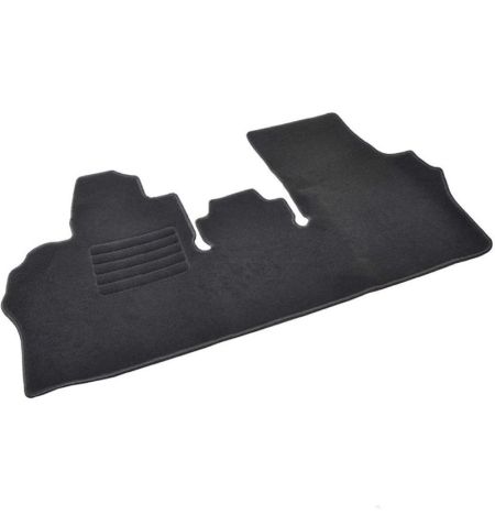 Autokoberce textilní přesné černé / černé obšití - Volkswagen ID.Buzz Cargo (2022-) 3-sedadla | Filson Store