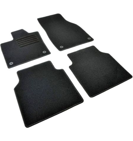 Autokoberce textilní přesné černé / černé obšití - Volkswagen ID.7 (Typ ED) (2023-) 5-sedadel | Filson Store