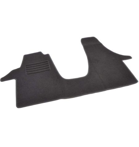 Autokoberce textilní přesné černé / černé obšití - Volkswagen T5 (Typ 7H/7E) Multivan (2003-2015) 3-sedadla | Filson Store