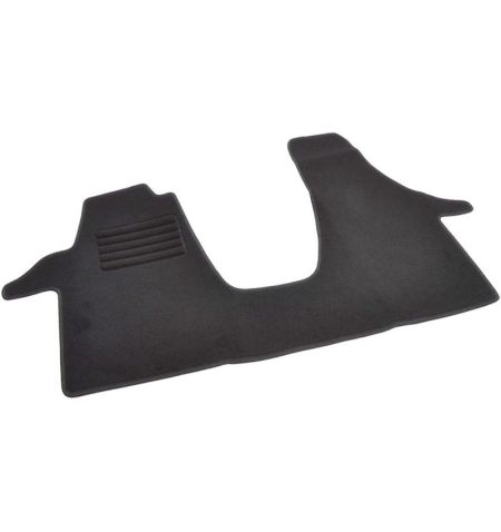 Autokoberce textilní přesné černé / černé obšití - Volkswagen T6 (Typ SG/SH) Multivan (2015-2024) 3-sedadla | Filson Store