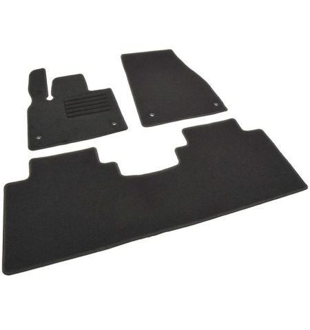 Autokoberce textilní přesné černé / černé obšití - Voyah Free (2021-) 5-sedadel | Filson Store