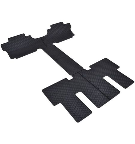 Autokoberce gumové přesné s nízkým okrajem - Hyundai Staria (Typ US4) (2021-) druhá a třetí řada sedadel 7-sedadel | Filson S...