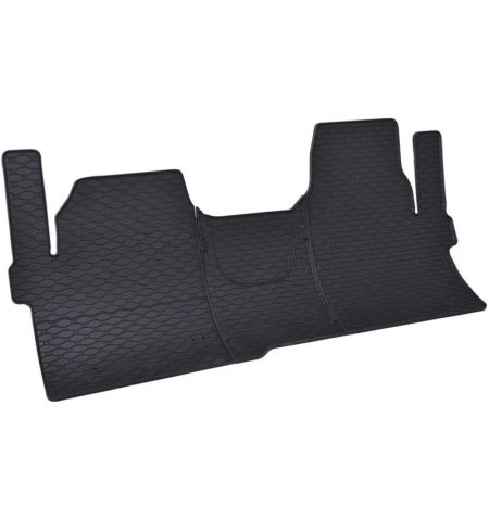 Autokoberce gumové přesné s nízkým okrajem - Volkswagen T7 (Typ ST) Caravelle (2024-) trojdílná sada koberců 2-sedadla | Fils...