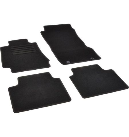 Autokoberce textilní přesné černé / černé obšití - Alfa Romeo Giulia (Typ 952) (2016-2019) 5-sedadel | Filson Store