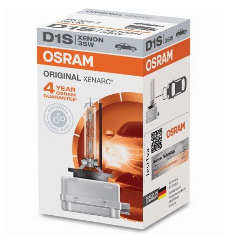 Autožárovka Osram Xenarc Original D1S 85V 35W PK32d-2 - krabička 1ks | Filson Store