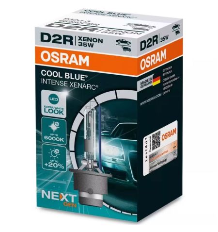 Autožárovka Osram Xenarc Cool Blue Intense NextGen D2R 85V 35W P32d-3 150% - krabička 1ks | Filson Store