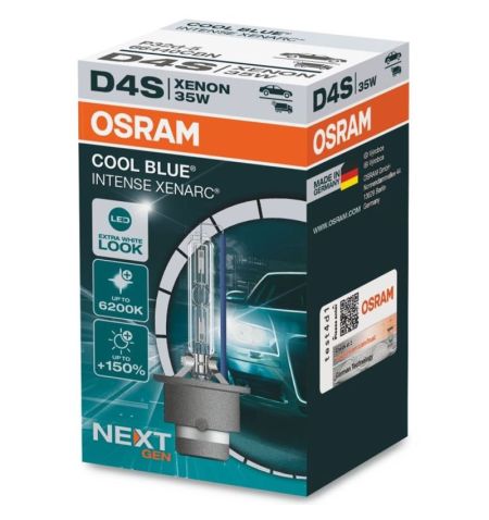Autožárovka Osram Xenarc Cool Blue Intense NextGen D4S 42V 35W P32d-5 150% - krabička 1ks | Filson Store