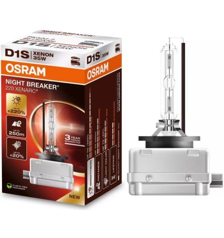 Autožárovka Osram Xenarc Night Breaker 220 D1S 85V 35W PK32d-2 220% - krabička 1ks | Filson Store