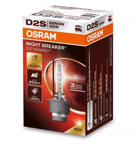 Autožárovka Osram Xenarc Night Breaker 220 D2S 85V 35W P32d-2 220% - krabička 1ks | Filson Store