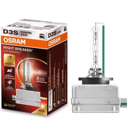 Autožárovka Osram Xenarc Night Breaker 220 D3S 42V 35W PK32d-5 220% - krabička 1ks | Filson Store