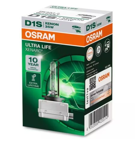 Autožárovka Osram Xenarc Ultra Life D1S 85V 35W PK32d-2 - krabička 1ks | Filson Store