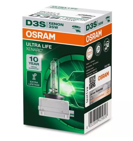 Autožárovka Osram Xenarc Ultra Life D3S 42V 35W PK32d-5 - krabička 1ks | Filson Store