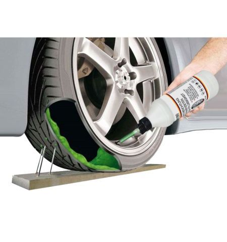 Sada na opravu / defekt pneu pro nouzové utěsnění Aroso - těsnící kapalina 500ml / kompresor 12V | Filson Store