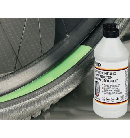 Sada na opravu / defekt pneu pro nouzové utěsnění Aroso - těsnící kapalina 500ml / kompresor 12V | Filson Store