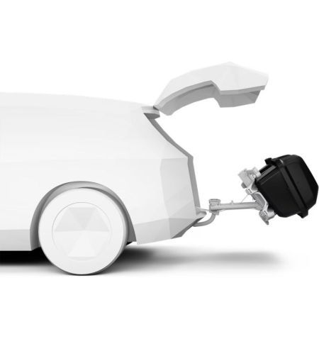 Zadní box na tažné zařízení Thule Santu - objem 260l / černý | Filson Store